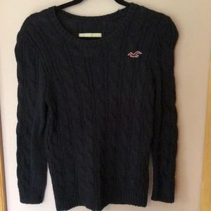 Hollister Dark Navy Sweater